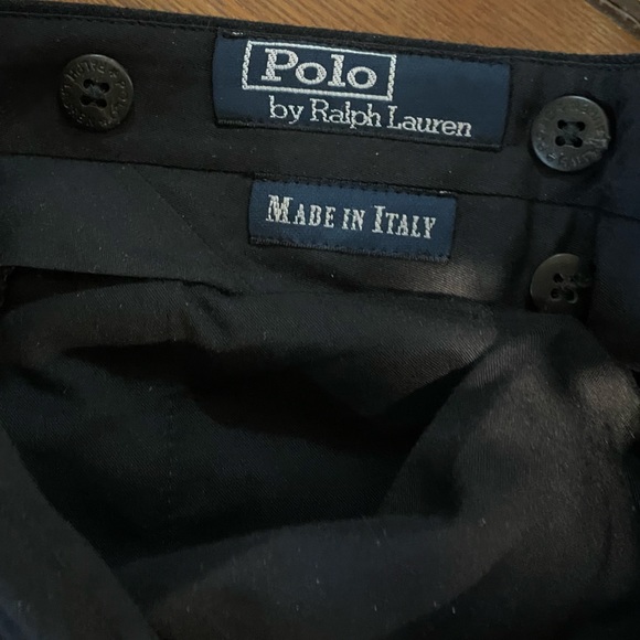 NWT Polo RL $465 wool/cashmr blend flannel black 34x29 by Caruso Italy SALE!!! - Picture 3 of 16